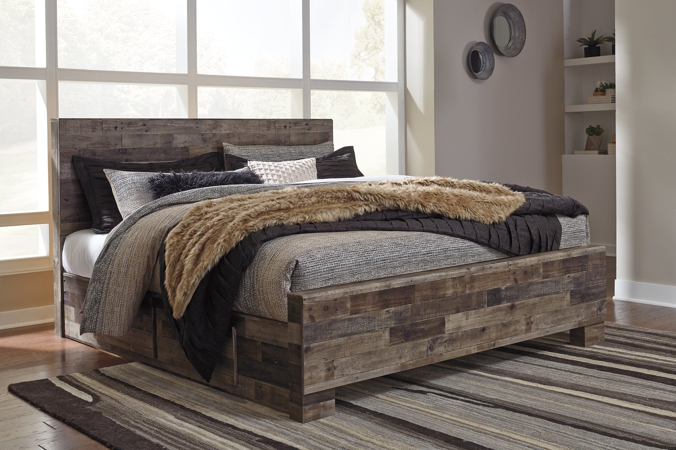 Derekson Bed with 2 Side Storage - Luxe Home Furnishings (Jersey City, NJ)