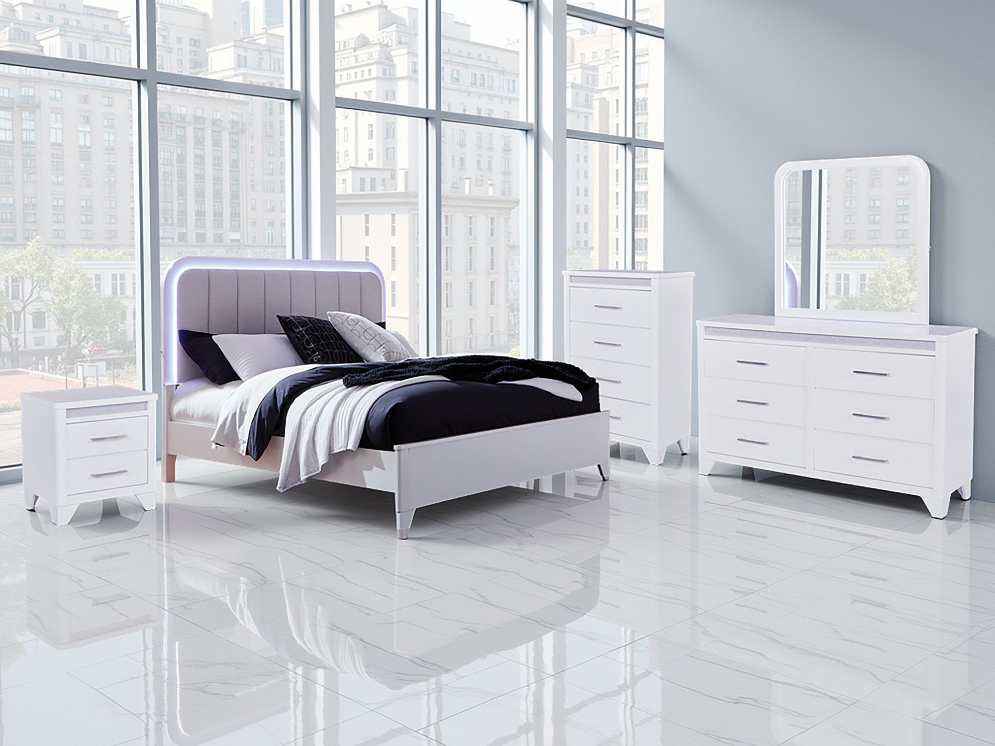 Jarlee Upholstered Bed - Luxe Home Furnishings (Jersey City, NJ)