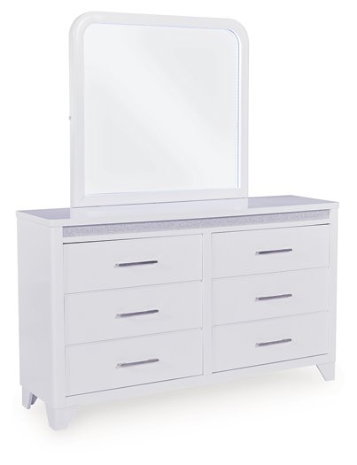 Jarlee Dresser and Mirror - Luxe Home Furnishings (Jersey City, NJ)