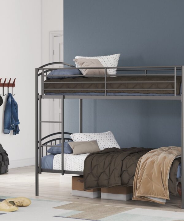 Lanceburg Bunk Bed with Ladder