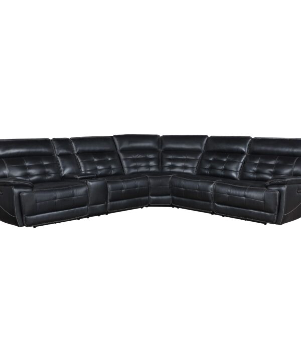 Hewitt Dual Power Reclining Sectional - Luxe Home Furnishings (Jersey City, NJ)