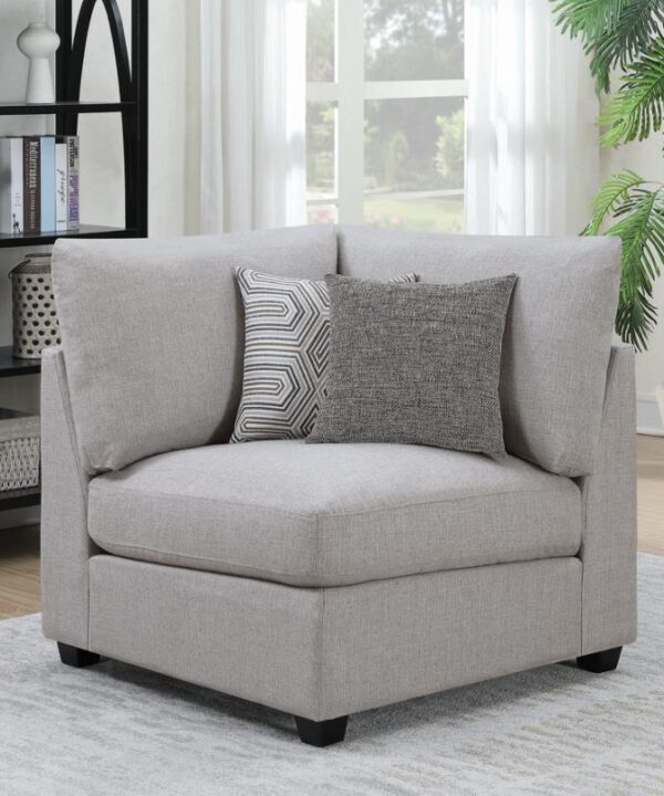 Cambria Corner Grey - Luxe Home Furnishings (Jersey City, NJ)
