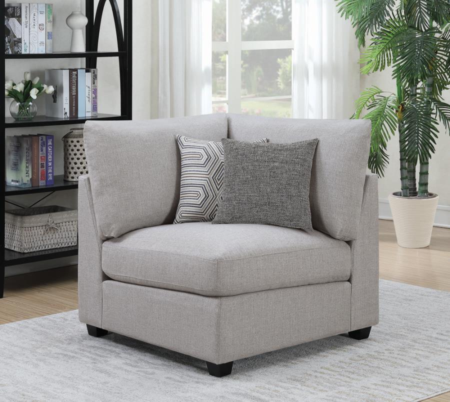 Cambria Corner Grey - Luxe Home Furnishings (Jersey City, NJ)