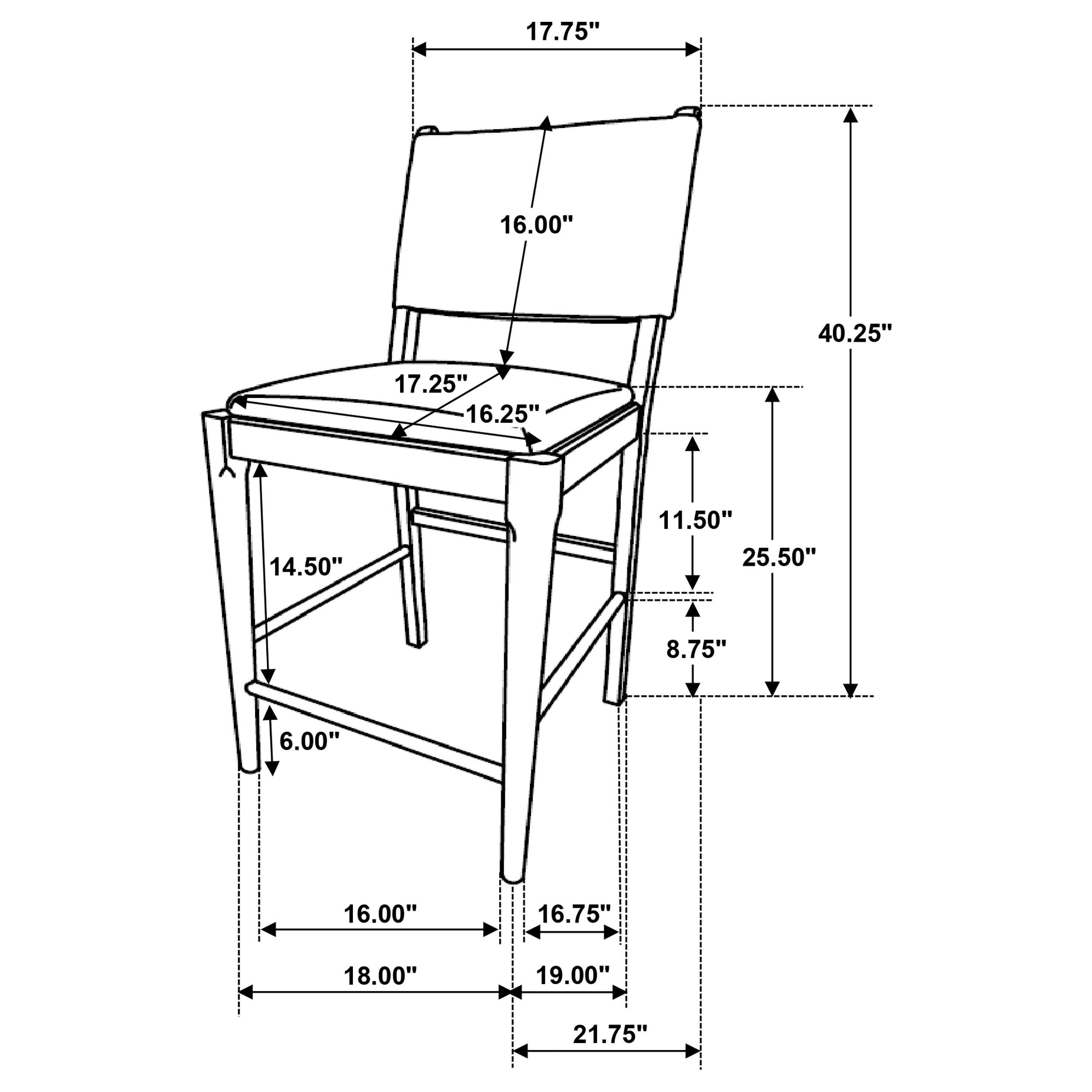 Ottowa Counter Height Dining Set - Luxe Home Furnishings (Jersey City, NJ)