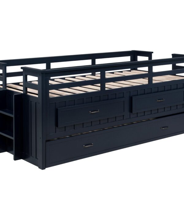 Carlsbad Captains Bed with Trundle - Luxe Home Furnishings (Jersey City, NJ)