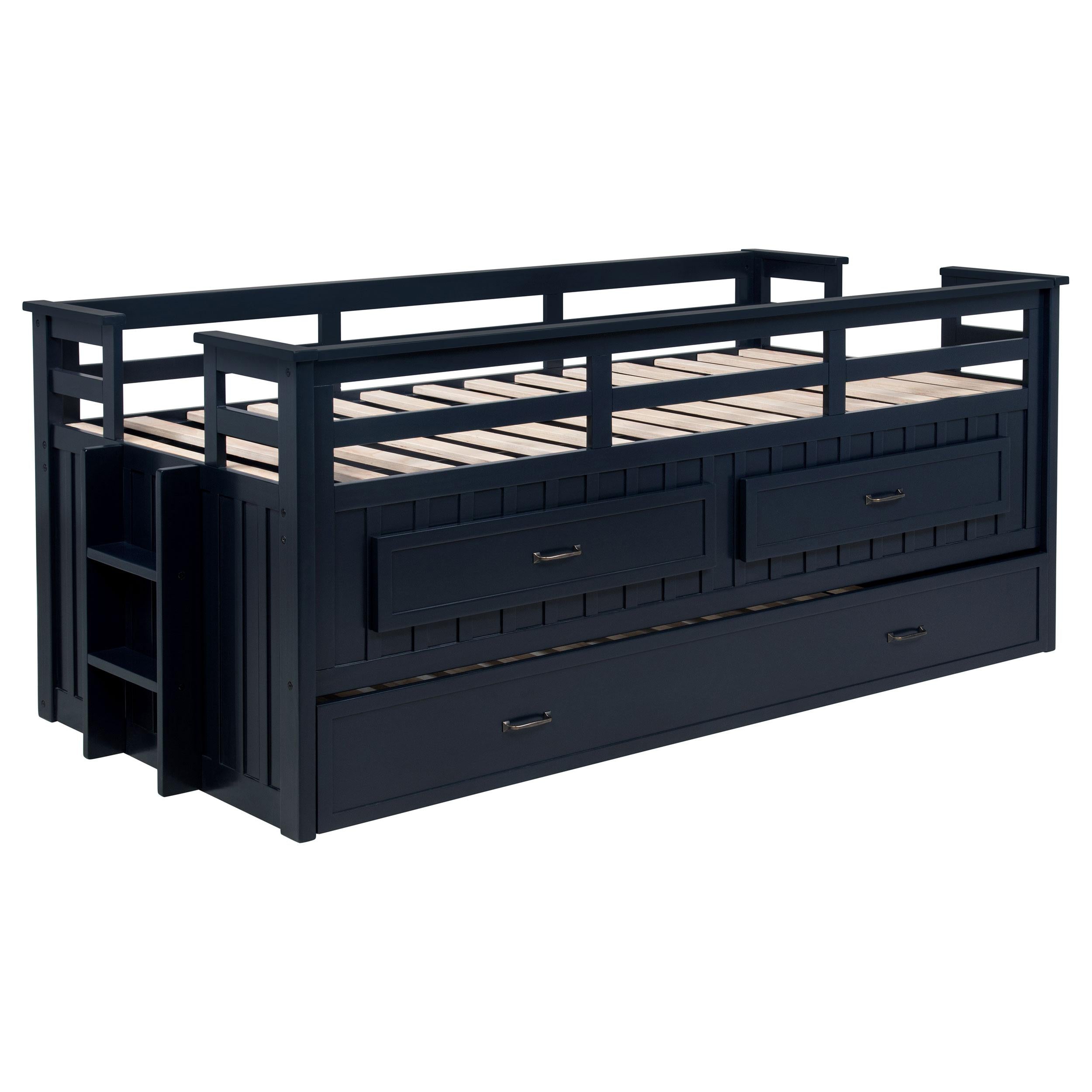 Carlsbad Captains Bed with Trundle - Luxe Home Furnishings (Jersey City, NJ)