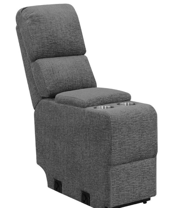 Bahrain Upholstered Console Charcoal image