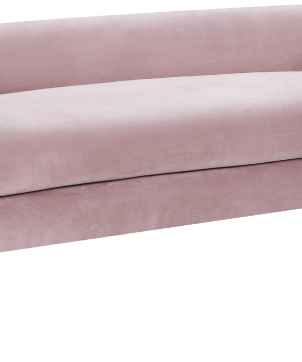 Audrey Pink Velvet Bench
