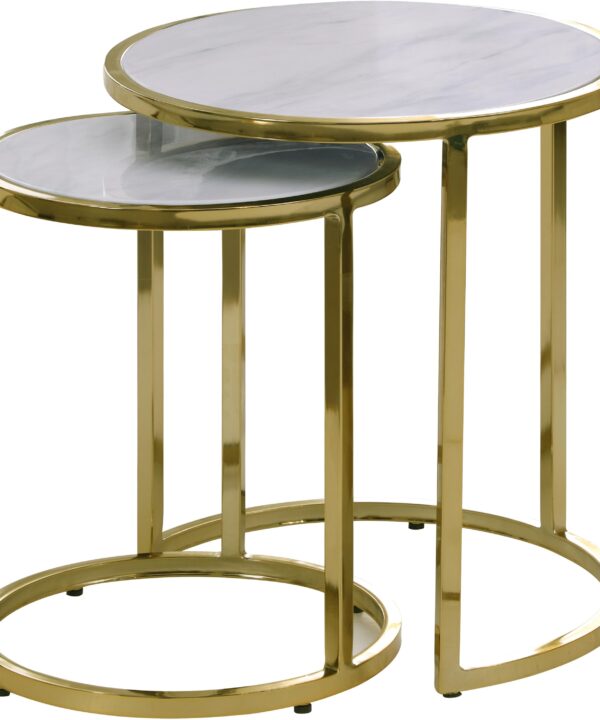 Massimo Gold End Table