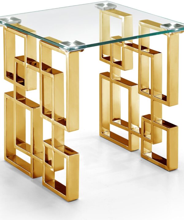 Pierre Gold End Table