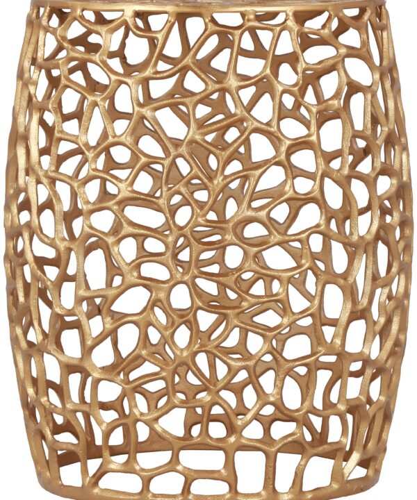 Priya Gold End Table - Luxe Home Furnishings (Jersey City, NJ)