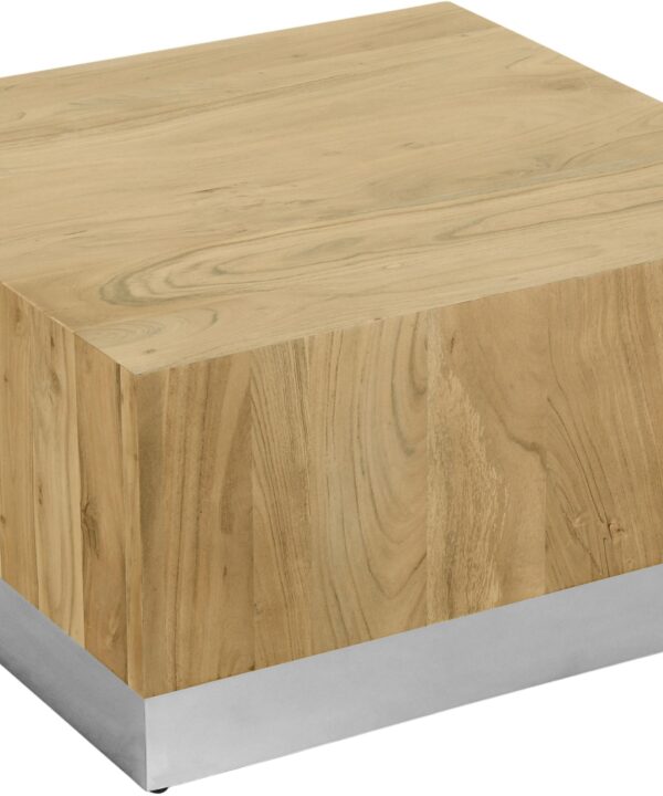 Acacia Chrome Coffee Table - Luxe Home Furnishings (Jersey City, NJ)