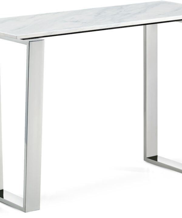 Carlton Chrome Console Table - Luxe Home Furnishings (Jersey City, NJ)