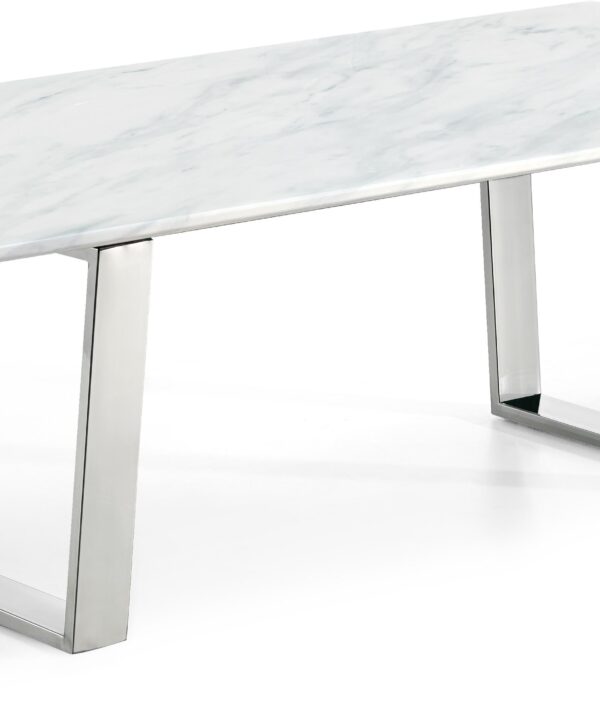 Carlton Chrome Coffee Table - Luxe Home Furnishings (Jersey City, NJ)