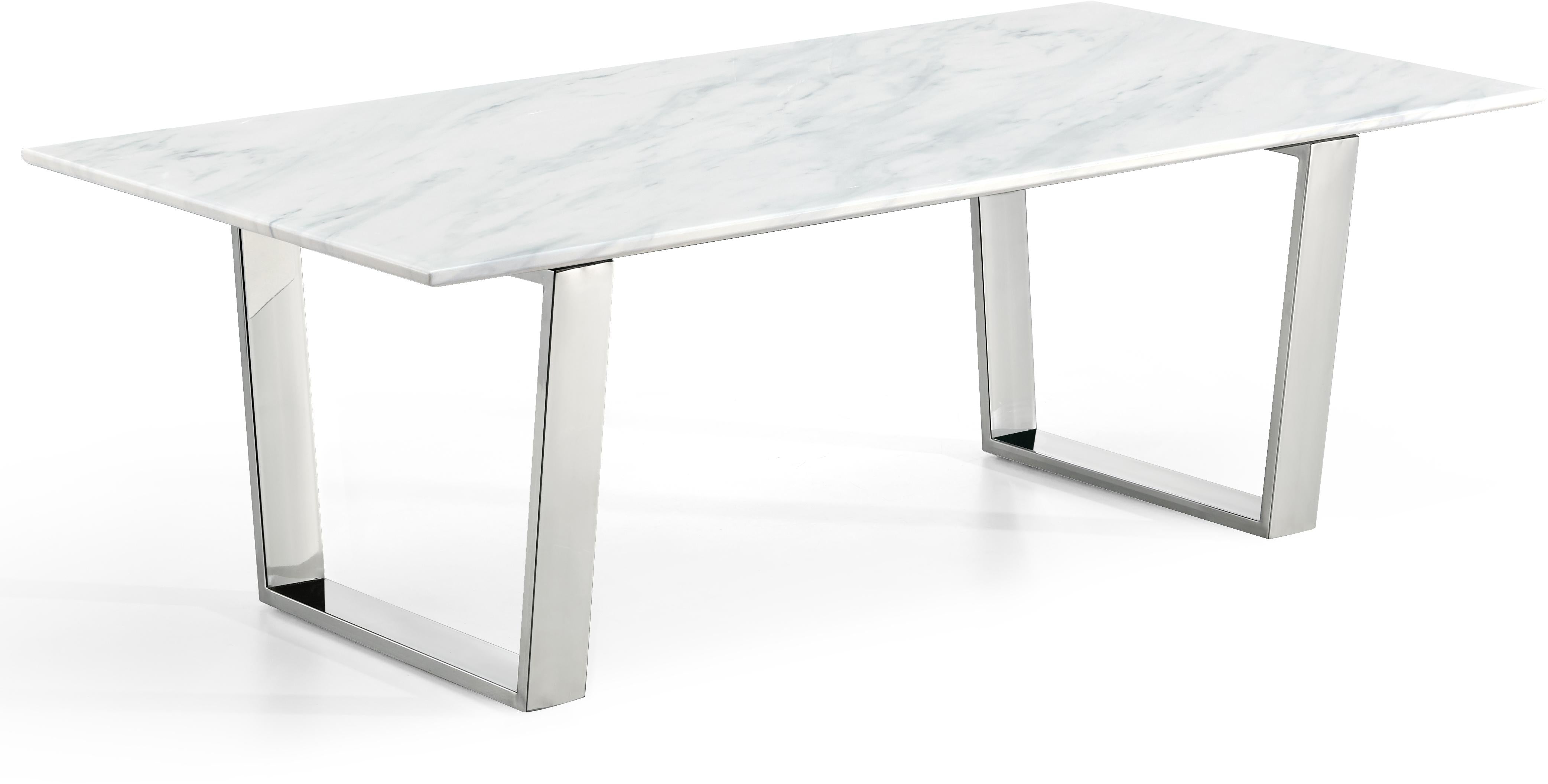 Carlton Chrome Coffee Table - Luxe Home Furnishings (Jersey City, NJ)
