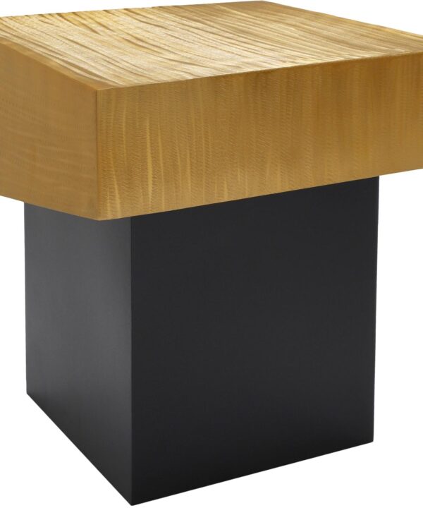 Palladium Gold End Table - Luxe Home Furnishings (Jersey City, NJ)