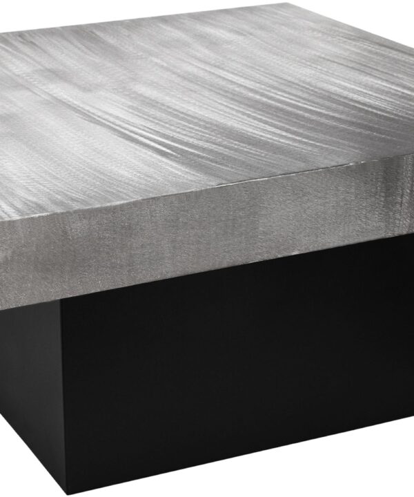 Palladium Silver Coffee Table - Luxe Home Furnishings (Jersey City, NJ)