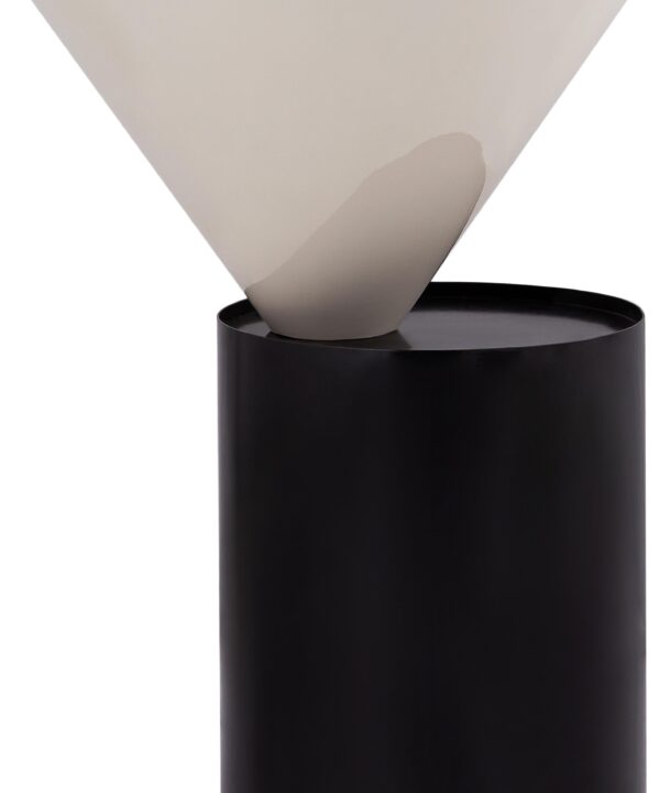 Damon White End Table - Luxe Home Furnishings (Jersey City, NJ)
