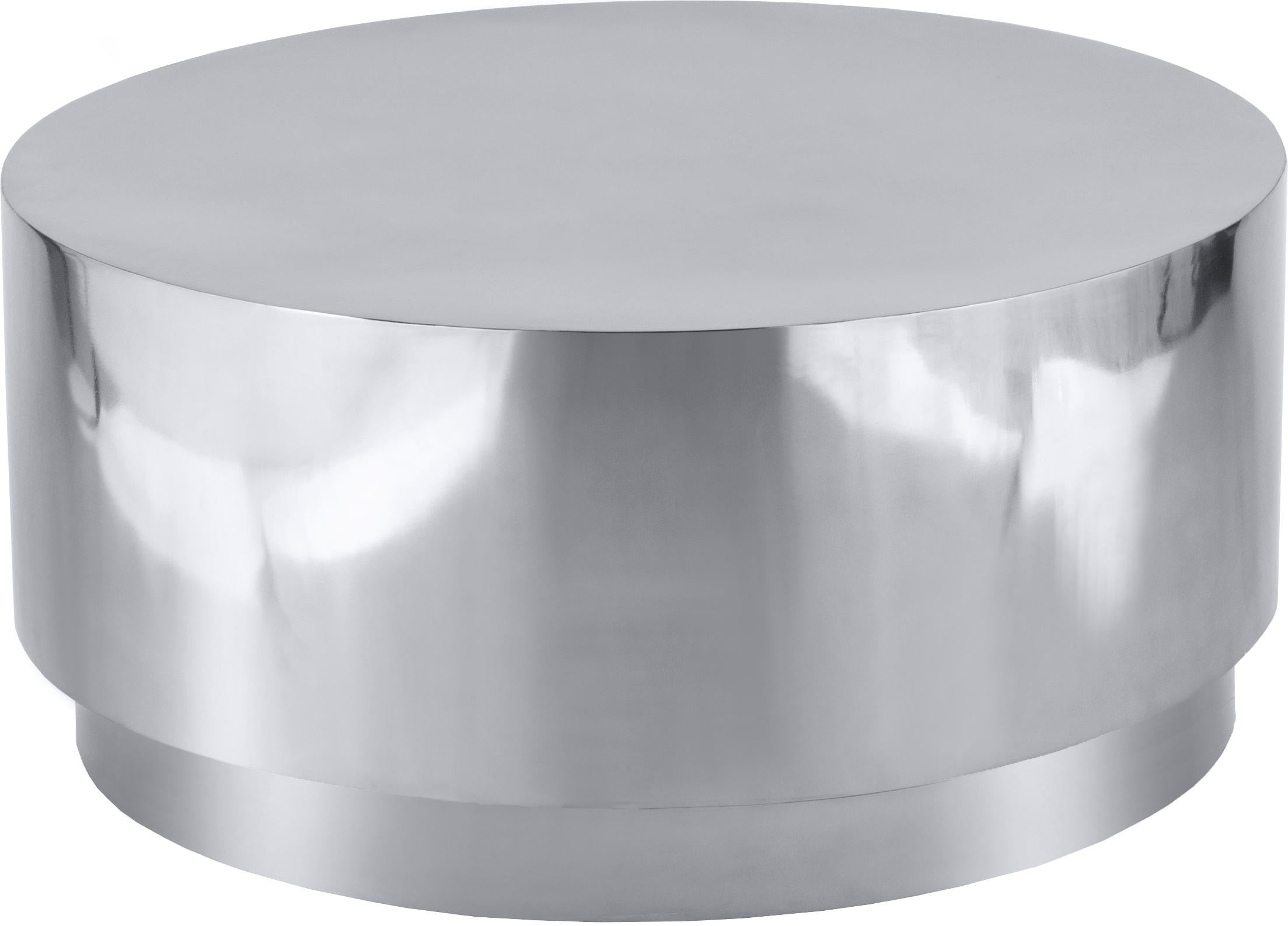 Jazzy Silver Coffee Table - Luxe Home Furnishings (Jersey City, NJ)