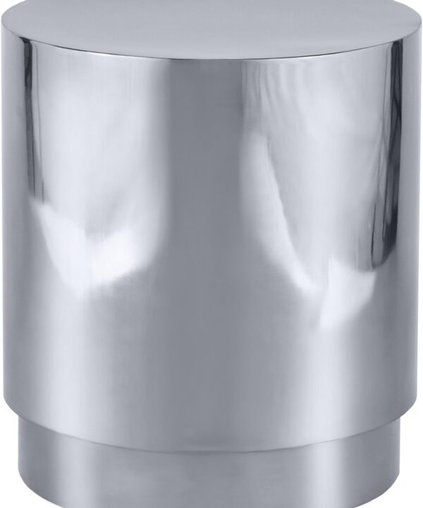 Jazzy Silver End Table - Luxe Home Furnishings (Jersey City, NJ)