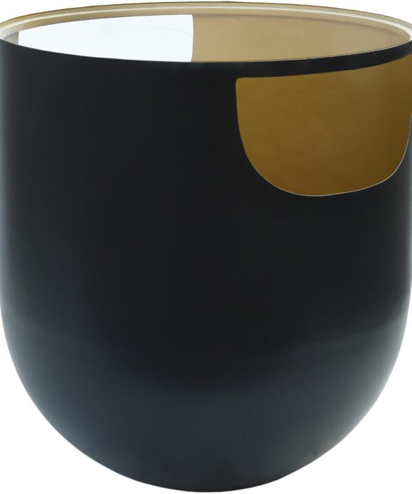 Doma Black / Gold End Table - Luxe Home Furnishings (Jersey City, NJ)