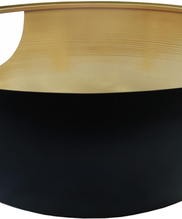 Doma Black / Gold Coffee Table - Luxe Home Furnishings (Jersey City, NJ)