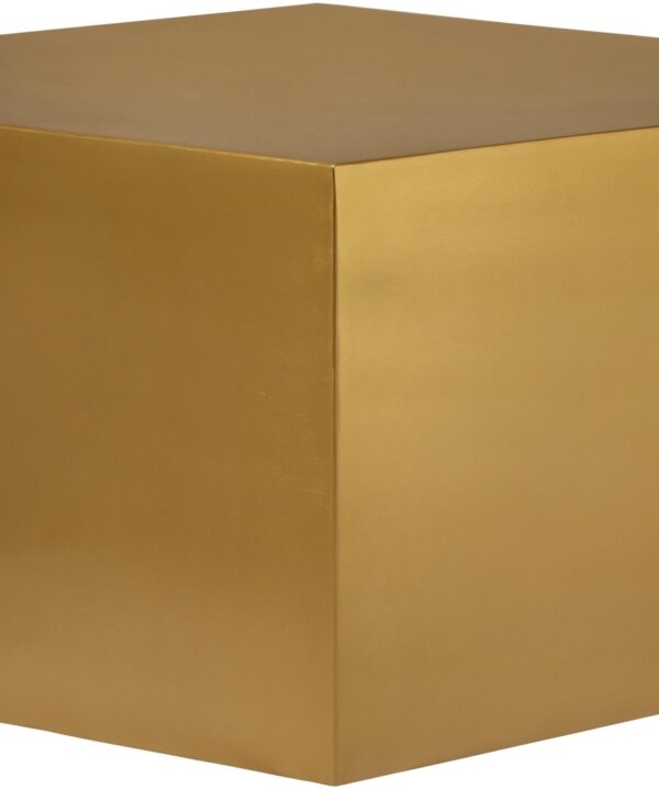 Hexagon Brushed Gold Coffee Table - Luxe Home Furnishings (Jersey City, NJ)