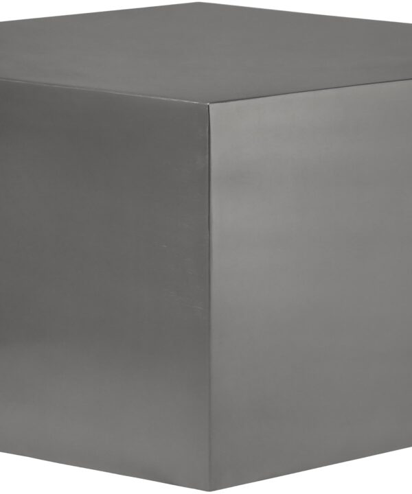 Hexagon Brushed Chrome Coffee Table - Luxe Home Furnishings (Jersey City, NJ)