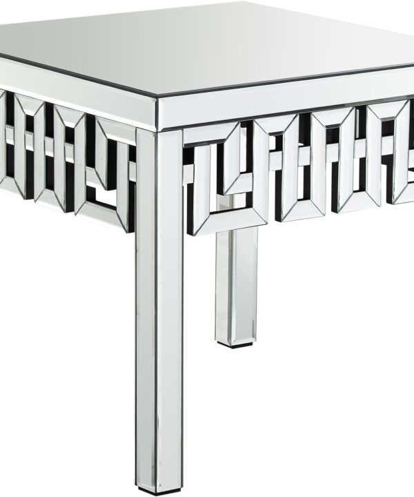 Aria Mirrored End Table - Luxe Home Furnishings (Jersey City, NJ)