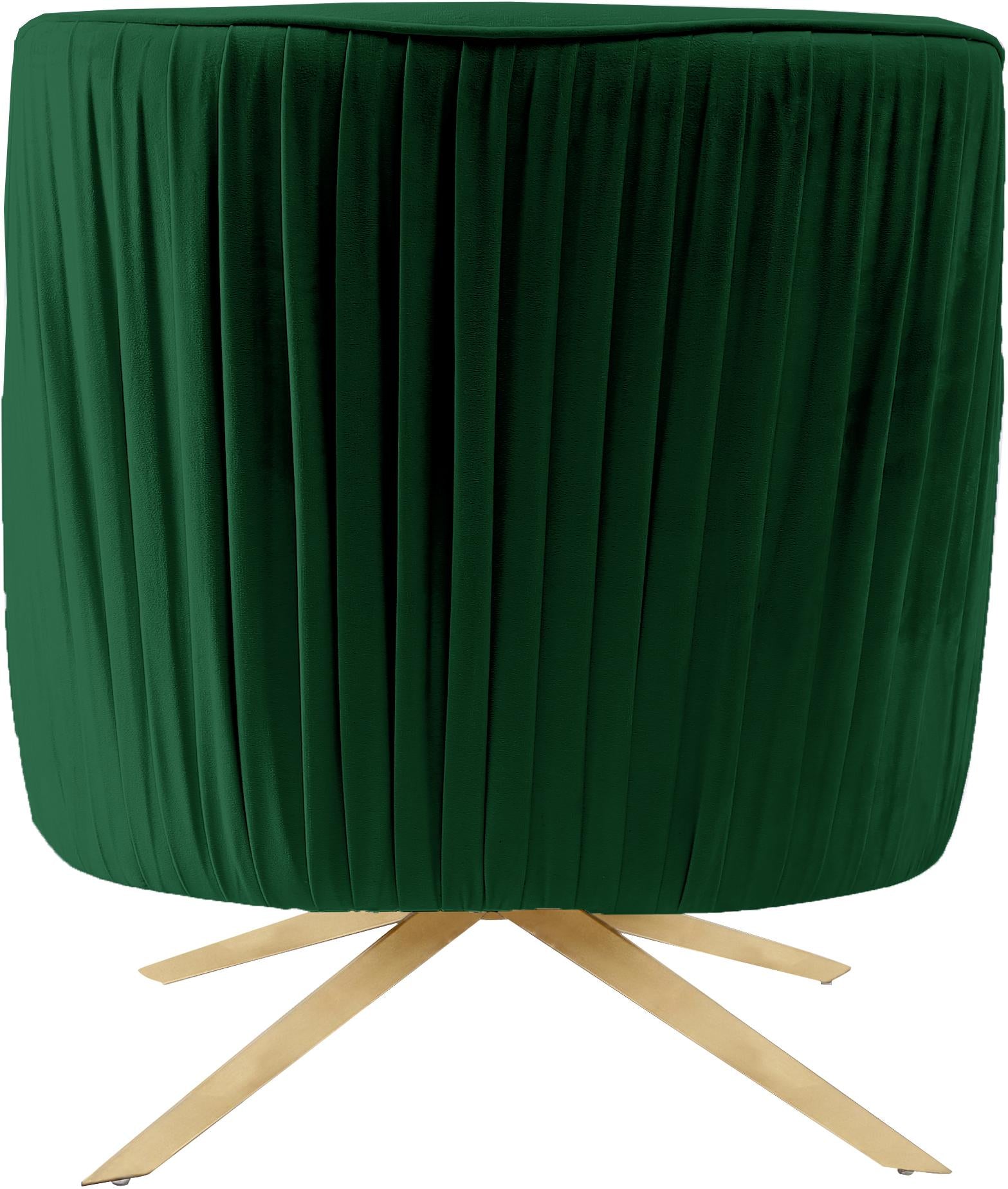 Paloma Green Velvet Accent Chair - Luxe Home Furnishings (Jersey City, NJ)