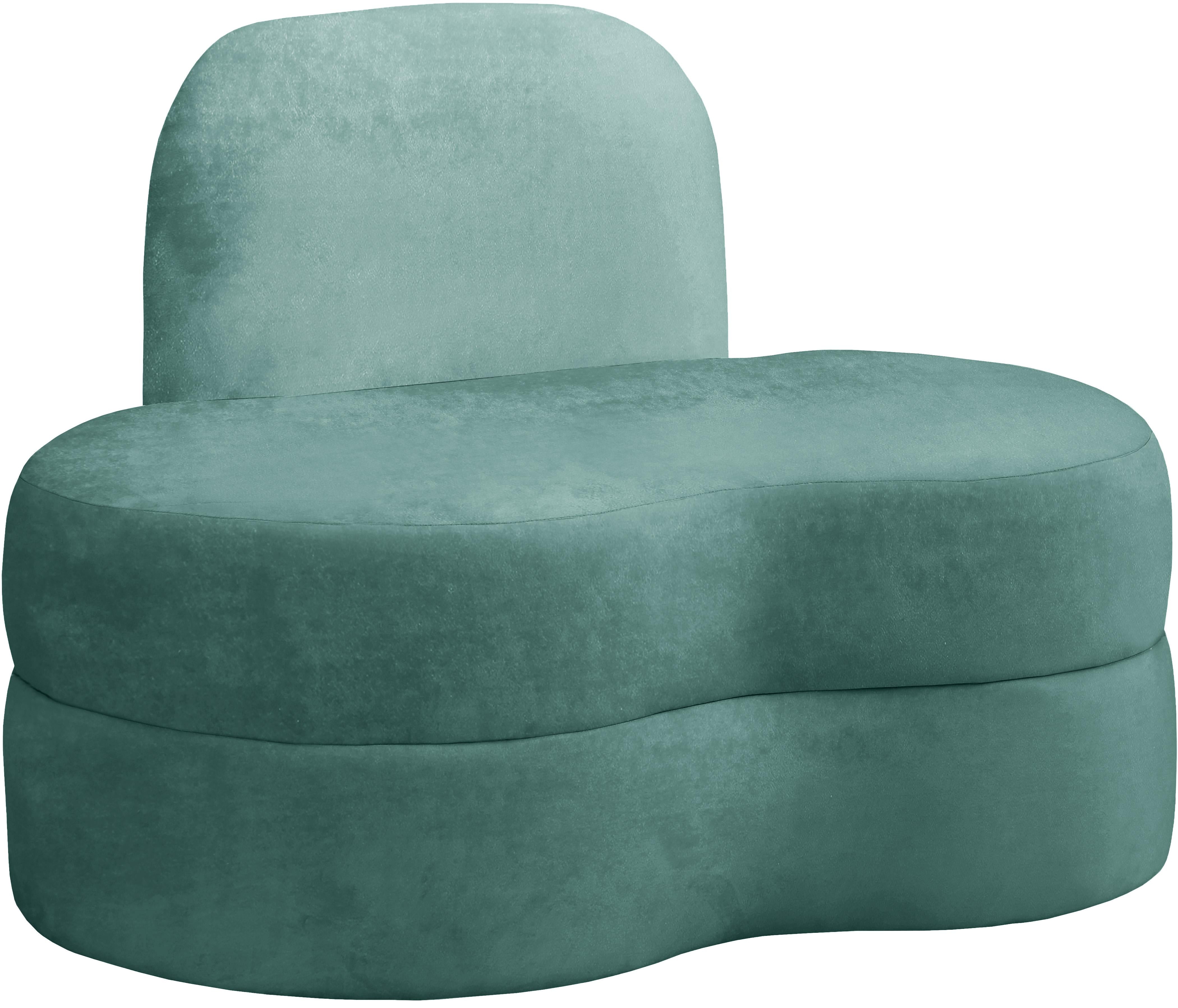Mitzy Mint Velvet Chair - Luxe Home Furnishings (Jersey City, NJ)