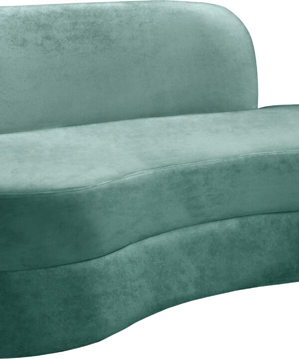 Mitzy Mint Velvet Sofa - Luxe Home Furnishings (Jersey City, NJ)