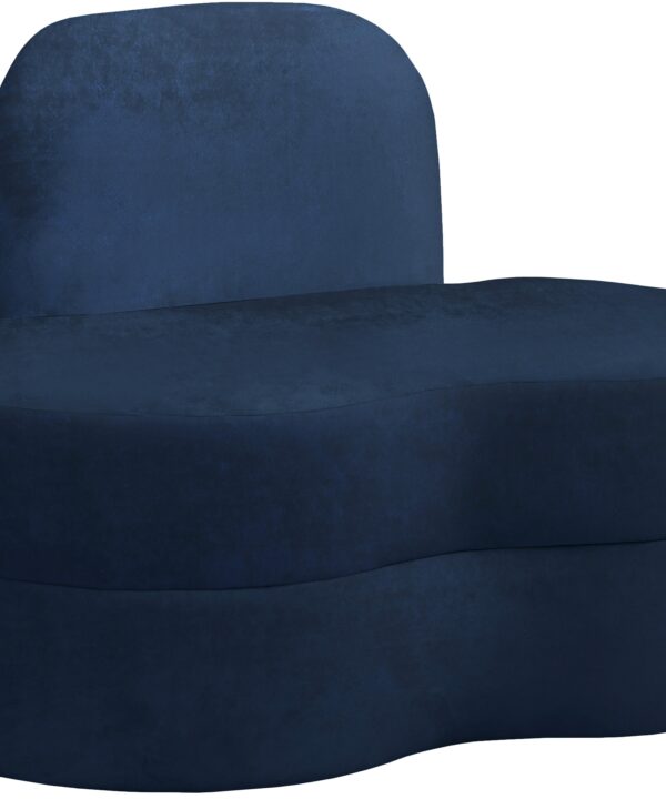 Mitzy Navy Velvet Chair - Luxe Home Furnishings (Jersey City, NJ)