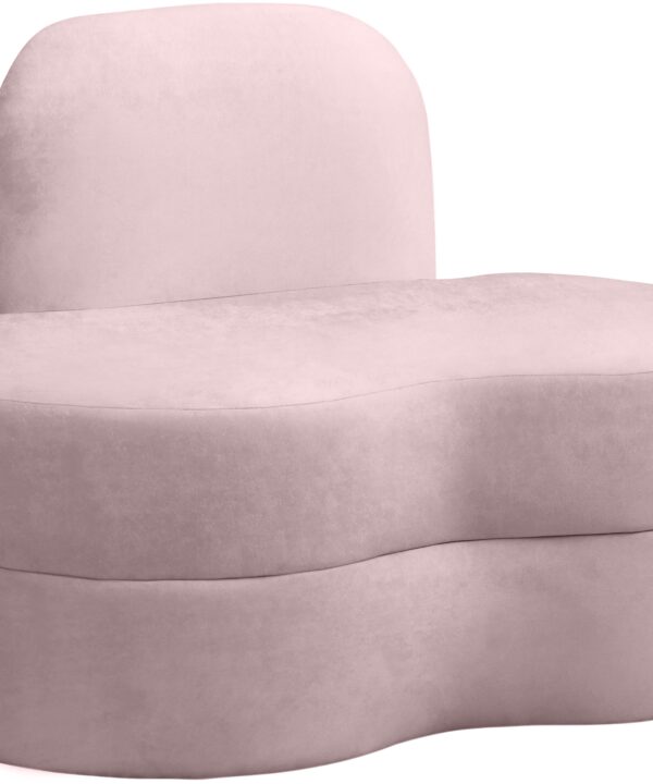 Mitzy Pink Velvet Chair - Luxe Home Furnishings (Jersey City, NJ)