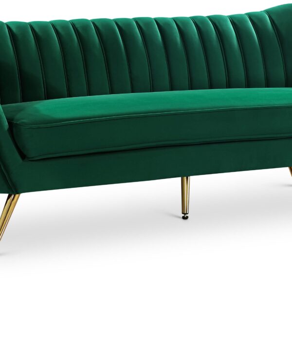 Margo Green Velvet Sofa - Luxe Home Furnishings (Jersey City, NJ)