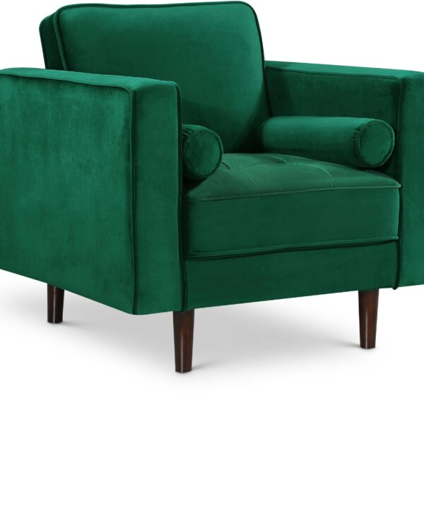 Emily Green Velvet Chair - Luxe Home Furnishings (Jersey City, NJ)