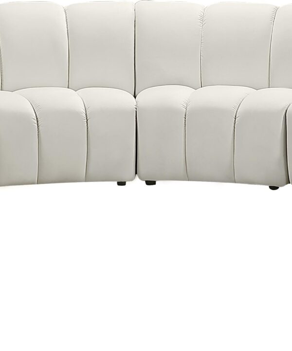 Infinity Cream Velvet 10pc. Modular Sectional - Luxe Home Furnishings (Jersey City, NJ)