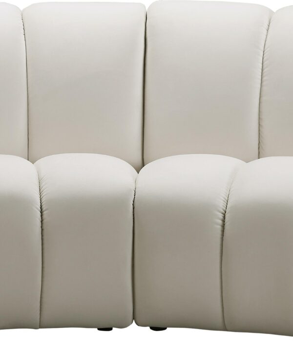 Infinity Cream Velvet 2pc. Modular Sectional - Luxe Home Furnishings (Jersey City, NJ)