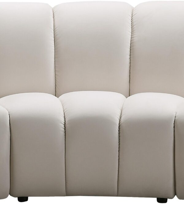 Infinity Cream Velvet 3pc. Modular Sectional - Luxe Home Furnishings (Jersey City, NJ)