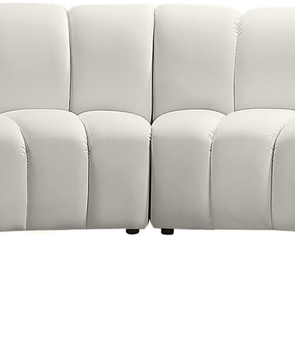 Infinity Cream Velvet 8pc. Modular Sectional - Luxe Home Furnishings (Jersey City, NJ)