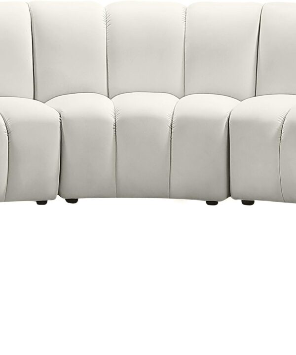Infinity Cream Velvet 9pc. Modular Sectional - Luxe Home Furnishings (Jersey City, NJ)