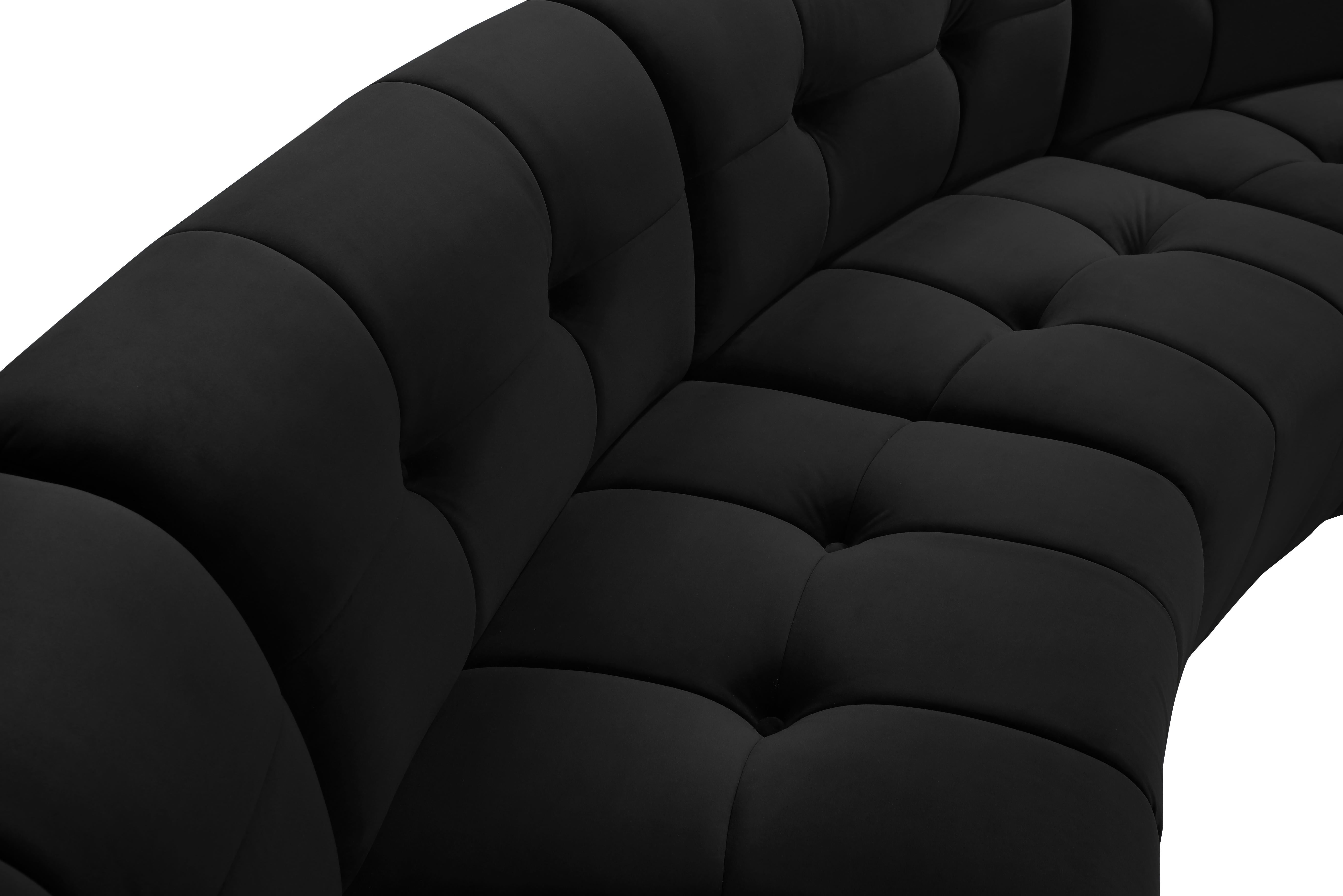 Limitless Black Velvet 12pc. Modular Sectional - Luxe Home Furnishings (Jersey City, NJ)