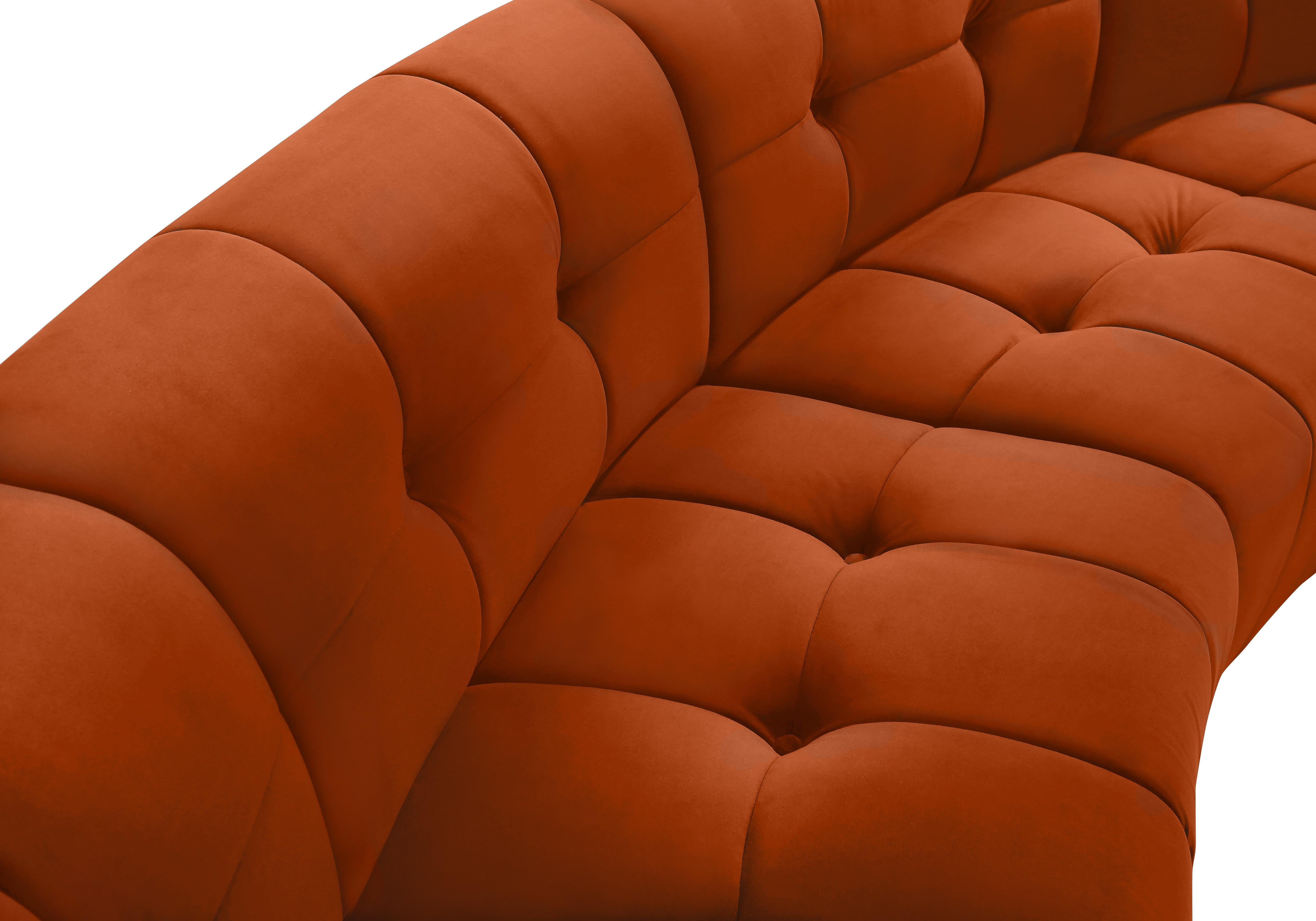 Limitless Cognac Velvet 15pc. Modular Sectional - Luxe Home Furnishings (Jersey City, NJ)