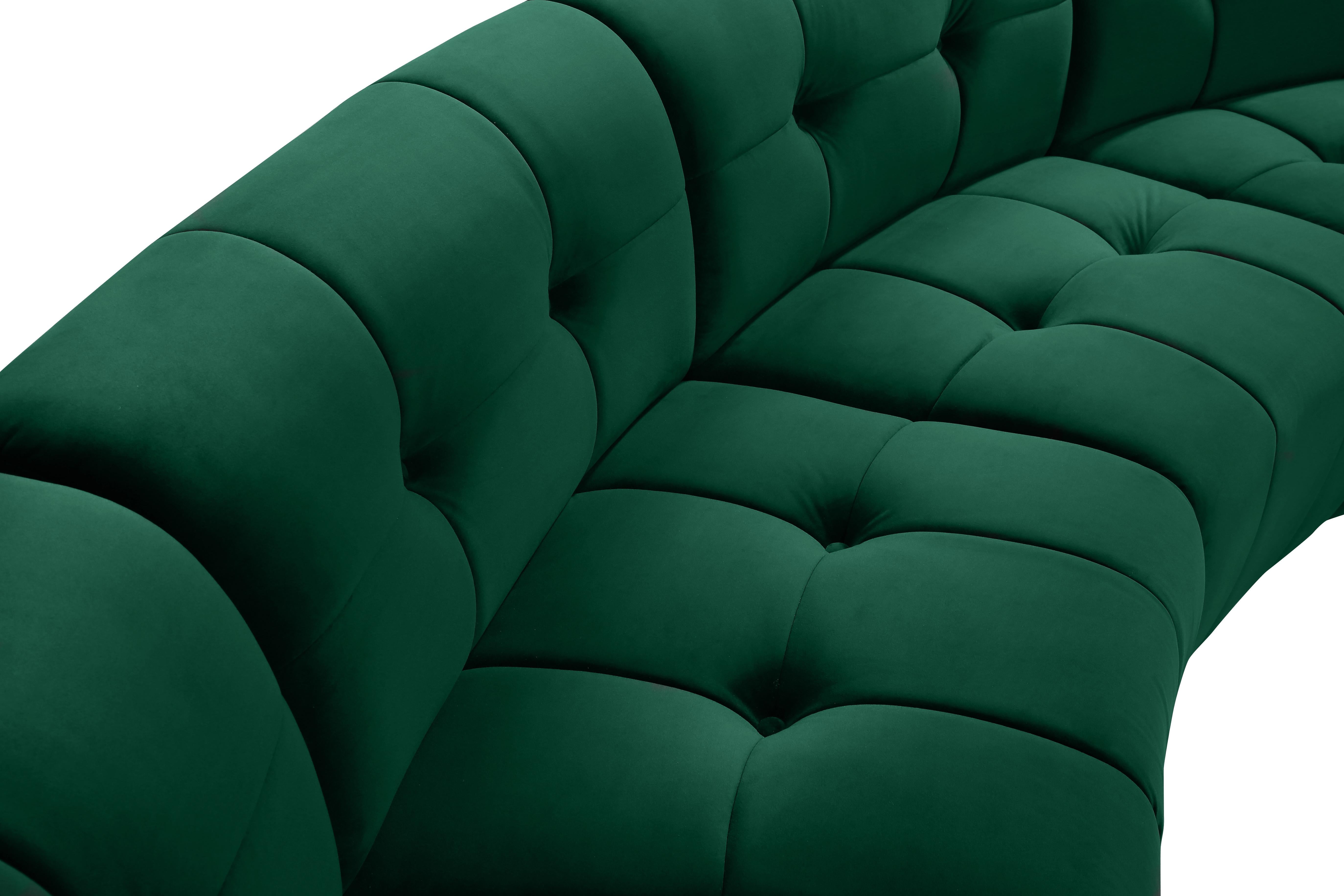 Limitless Green Velvet 8pc. Modular Sectional - Luxe Home Furnishings (Jersey City, NJ)