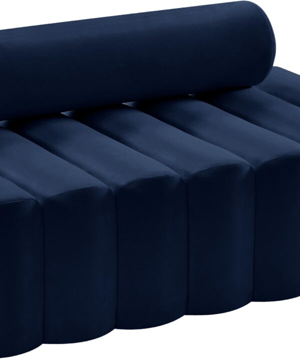 Melody Navy Velvet Loveseat - Luxe Home Furnishings (Jersey City, NJ)