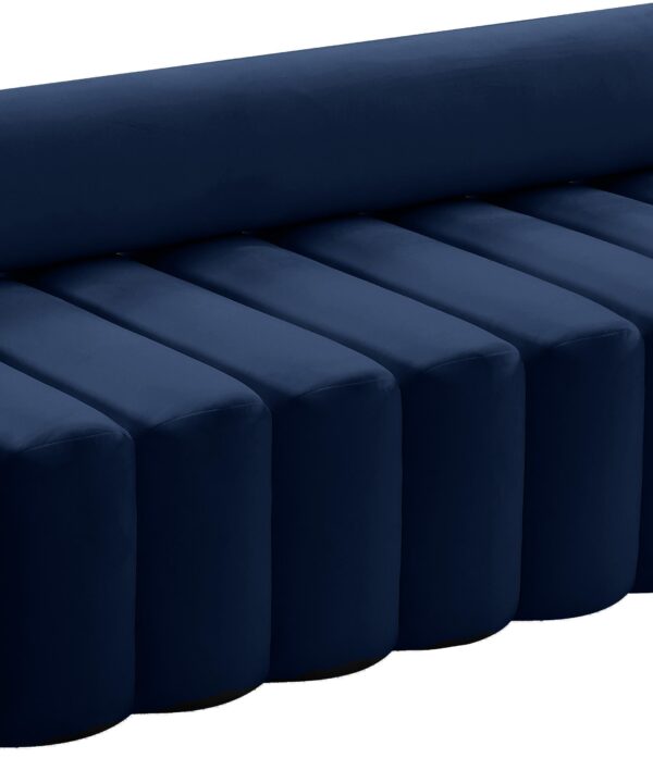Melody Navy Velvet Sofa - Luxe Home Furnishings (Jersey City, NJ)