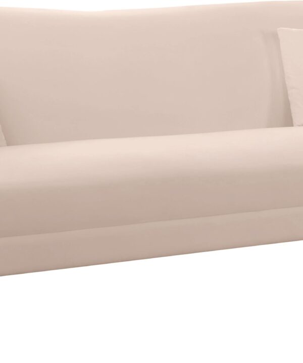 Hermosa Pink Velvet Sofa - Luxe Home Furnishings (Jersey City, NJ)
