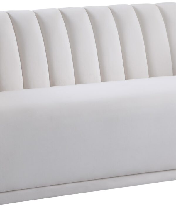 Dixie Cream Velvet Sofa - Luxe Home Furnishings (Jersey City, NJ)