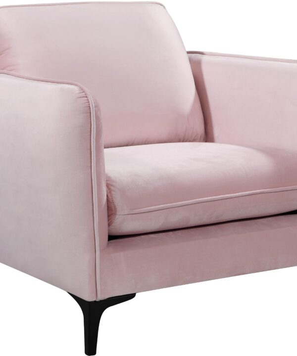 Poppy Pink Velvet Chair - Luxe Home Furnishings (Jersey City, NJ)
