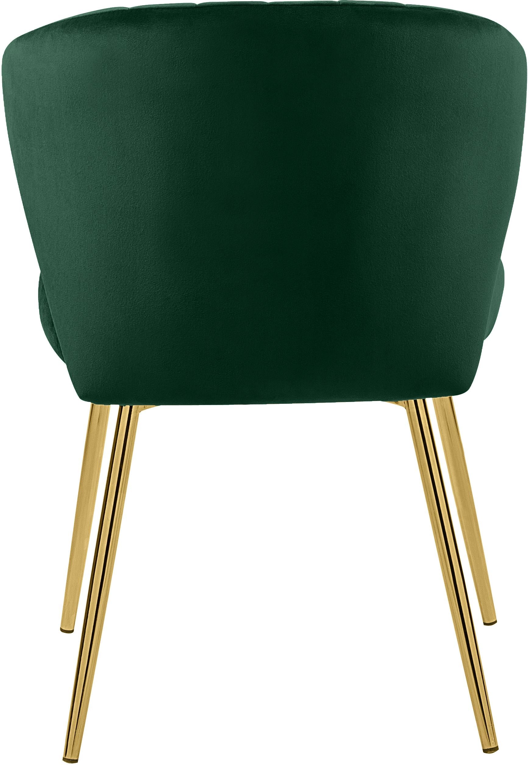 Finley Green Velvet Dining Chair - Luxe Home Furnishings (Jersey City, NJ)